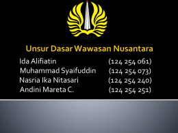 Wawasan Nusantara.PPT