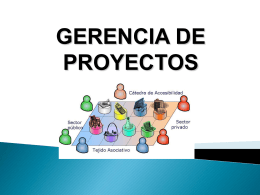 Gerencia de Proyectos - Administracion de Operaciones
