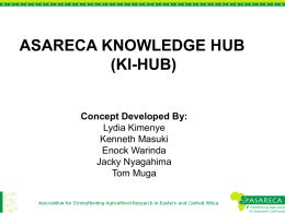 ASARECA Knowledge Hub