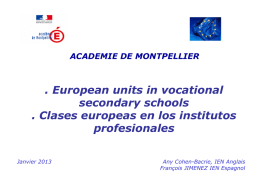 PPT - Portail Interlangues Montpellier