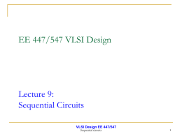 VLSI Design EE 447/547