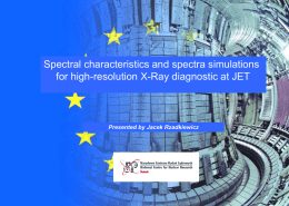 Jacek Rzadkiewicz : Spectral characteristics and spectra