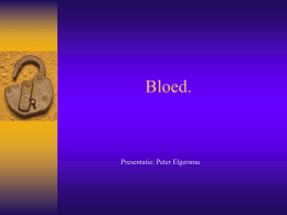 Bloed bij anatomie bloedsomloop