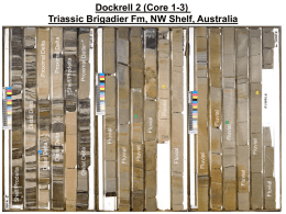 Dockrell Sequence Stratigraphy in Core Exercise