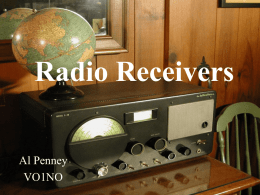 Radio Receivers – Ch 14