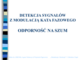„Modulacja i Detekcja” © Zdzisław Papir