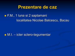 F.M. 1 luna si 2 sap Nicolae Balcescu, Bacau - Stud-Ped