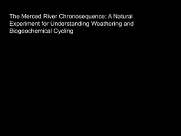 The Merced River Chronosequence