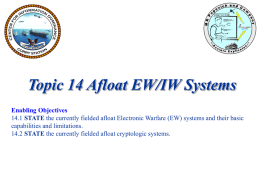 Topic 14 Afloat EWIW source rev 0809 10 Aug 09