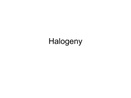 Halogeny