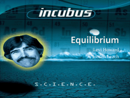 Equilibrium - Tri