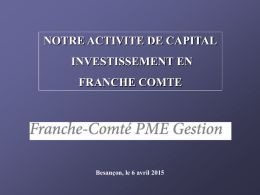 Présentation de Franche-Comté PME gestion