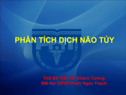 ptdnt - Đại học Y khoa Phạm Ngọc Thạch