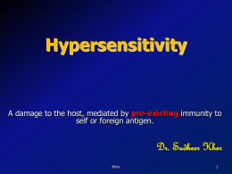 Type-I hypersensitivity