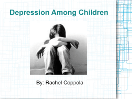 Depression Among Children - personal . plattsburgh . edu