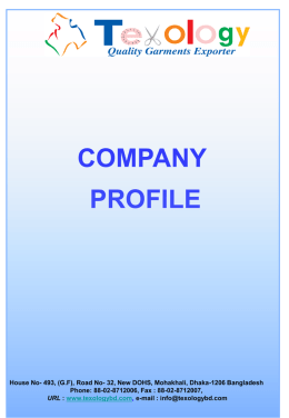 company profile - texologybd.com