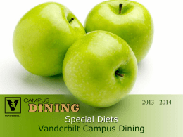 First-Year Meal Plan - Vanderbilt Campus Dining
