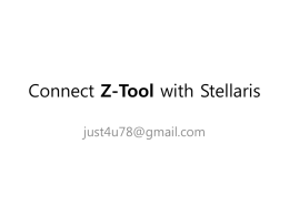 1680.Connect Z-Tool with Stellaris