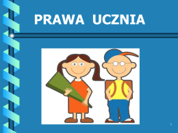 Prawa Dziecka &ndash; Power Point - Zesp&oacute;ł Szk&oacute;ł w Krzanowicach