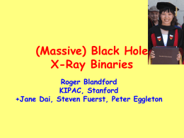 Massive Black Hole X