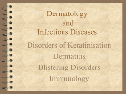 Disorders of Keratinisation