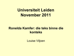 E.K.M. Dido - Universiteit Leiden
