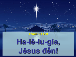 569 Halelugia Jesus den