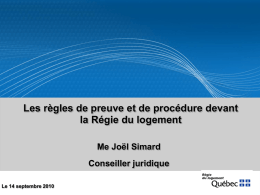 PowerPoint Template - Association du Jeune Barreau de Montréal