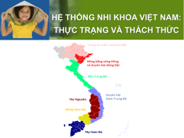 He thong nhi khoa Viet Nam - HN Hue - GS Hai