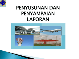 penyusunan dan penyampaian laporan dokumen dasar hukum