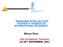 Policies Promoting IP Development in Universities and