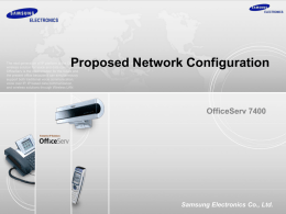 officeserv 7400 4.network configuration