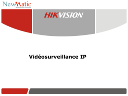 Formation videosurveillance IP