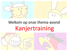 Powerpoint Kanjertraining