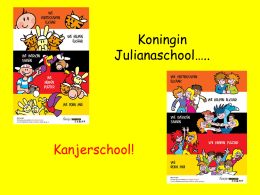 Kanjertraining MR - Koningin Julianaschool