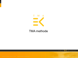 TMA Presentatie algemeen