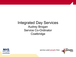 Intergrated Day Care Services Presentation