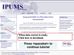 data instructions: IPUMS