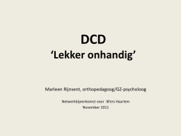 DCD `lekker onhandig` - Marleen Rijnsent