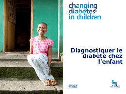 Diagnostiquer le diabète chez l`enfant