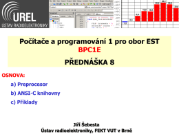 include  - Ústav radioelektroniky