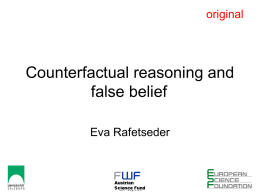 Delimiting "Counterfactual Reasoning"