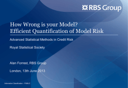Efficient Quantification of Model Risk