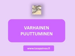 PP avoin - Tasapainoa.fi