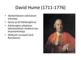 David Hume (1711