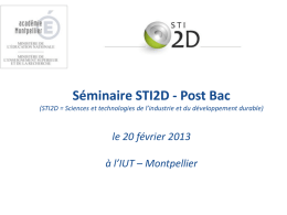 Thierry MONIN IA-IPR STI - Académie de Montpellier, pages