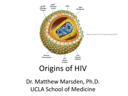 Origins of HIV