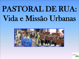 popula&ccedil;&atilde;o em situa&ccedil;&atilde;o de rua - Arquidiocese de Olinda e Recife