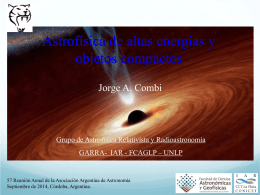 Combi - 57 Reunion Anual de la Asociación Argentina de Astronomía
