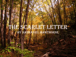 The Scarlet Letter - Darien Public Schools